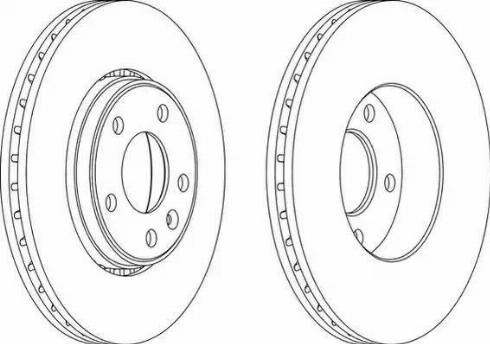 FERODO DDF1204C1 Freno de disco delantero  comprar en Albacete