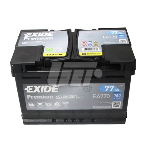 EXIDE EA770 Batería de arranque  disponible España
