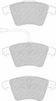 FVR1642 FERODO Pastillas de freno delanteras  comprar en Lleida