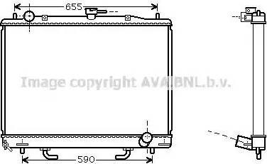 MT2163 Radiador refrigeración del motor  comprar en Pontevedra
