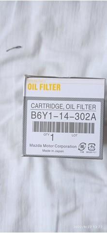 B6Y114302A MAZDA Filtro de aceite comprar Madrid