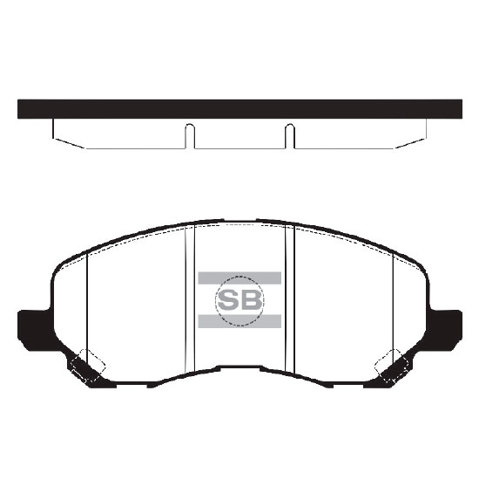 SP1360 SANGSIN Pastillas de freno delanteras  en stock Gandía