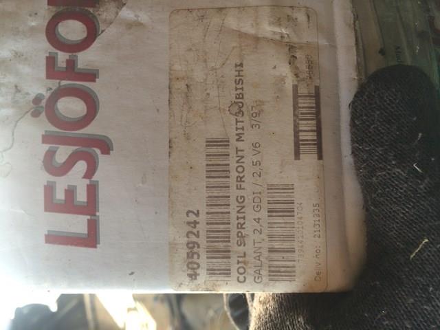 4059242 LESJOFORS Muelle delantero comprar Bilbao