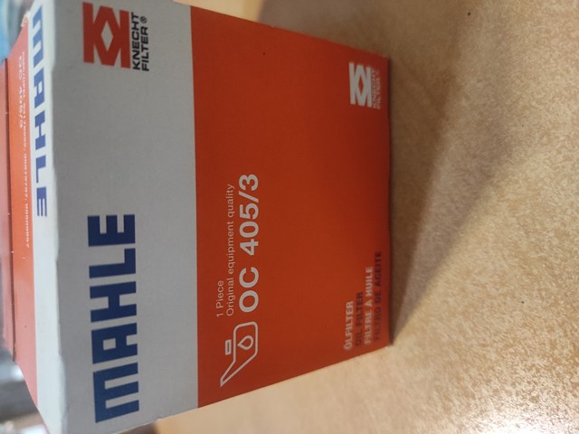 OC4053 MAHLE Filtro de aceite  comprar en Lleida