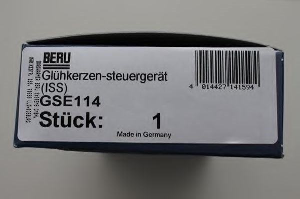 GSE114 BERU Relé de bujía de precalentamiento  comprar en Oviedo