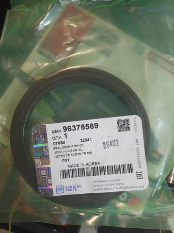 GM 96376569 Retén de cigüeñal  en stock Terrassa