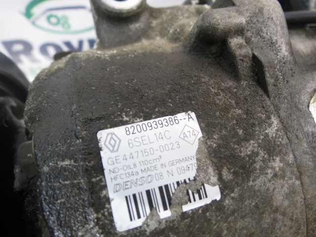 8200939386 RENAULT Compresor de aire acondicionado  en stock Huelva