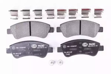 TRW GDB1463 Pastillas de freno delanteras  en stock Terrassa