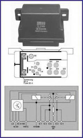 HITACHI 132165 Relé de bujía de precalentamiento  comprar en Murcia