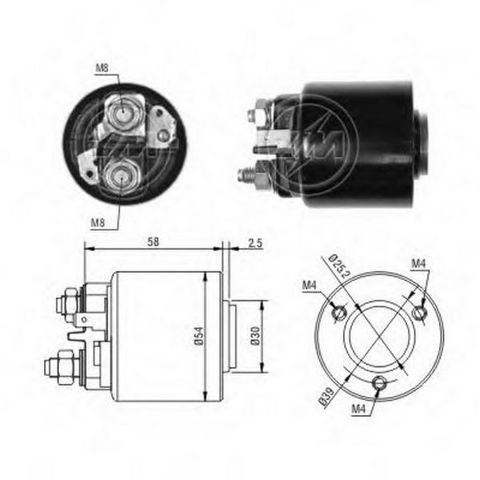 ZM491 Interruptor magnético, estárter  comprar en Pontevedra