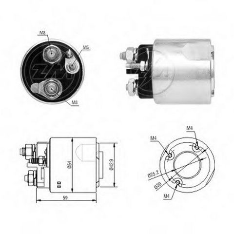 ZM6492 Interruptor magnético, estárter  comprar en Reus