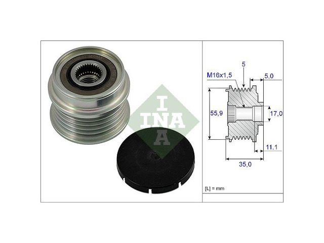 INA 535000510 Polea alternador comprar Barcelona