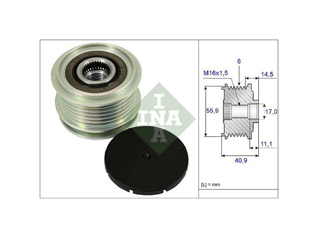535001210 INA Polea alternador comprar Madrid