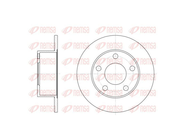 612300 Disco de freno trasero comprar Girona