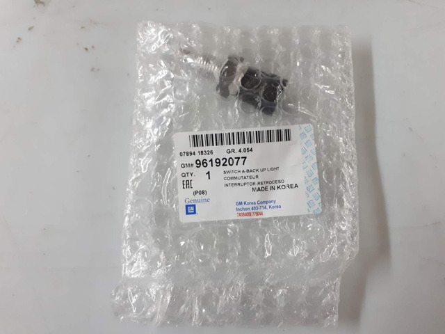 96192077 GM Interruptor, piloto de marcha atrás  disponible Alicante
