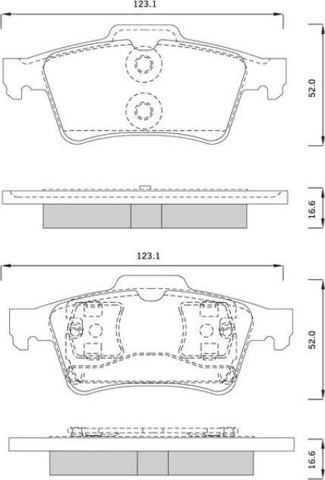 BDS253 Pastillas de freno traseras comprar Girona