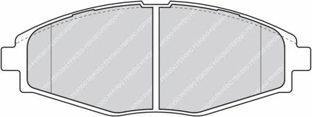 FERODO FDB1337 Pastillas de freno delanteras  disponible España