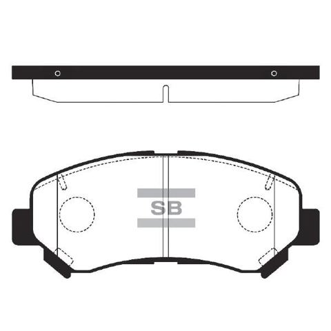 SP1451 Pastillas de freno delanteras  en stock Granada