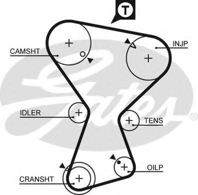 GATES 5375XS Correa distribución comprar Pamplona