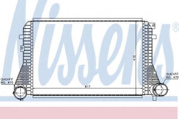 NISSENS 96715 Radiador de aire de admisión  comprar en Murcia