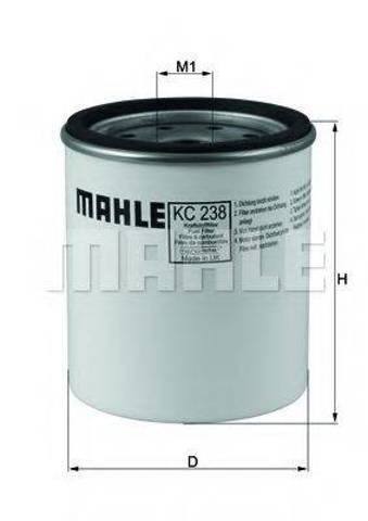 KC238D MAHLE Filtro de combustible  en stock Córdoba