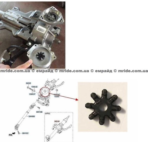 563152K000FFF HYUNDAI Acoplamiento De Direccion De Energia Electrica  comprar en Jaén