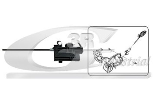 12602 3RG Motor de apertura de tapa de combustible  disponible Vigo