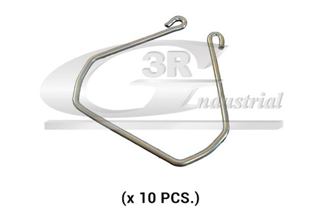 Estribo de tubo flexible de aire de sobrealimentación 7701062434 Renault (RVI)