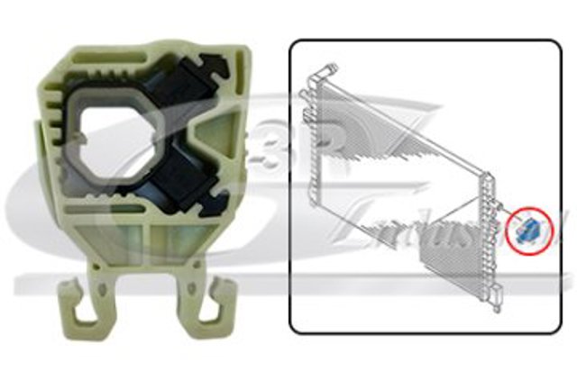 Soporte superior izquierdo del radiador 83745 3RG