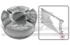 Soporte radiador inferior 85733