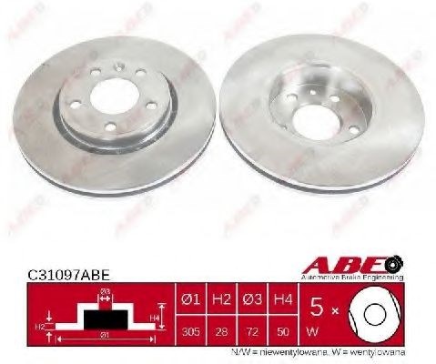 C31097ABE Freno de disco delantero  disponible Utrera