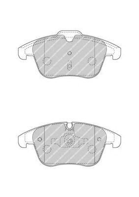 FERODO FDB4498 Pastillas de freno delanteras  disponible Valladolid