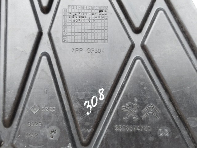 PEUGEOT 9808674780 Montaje De Bateria (Soporte)  en stock Salamanca