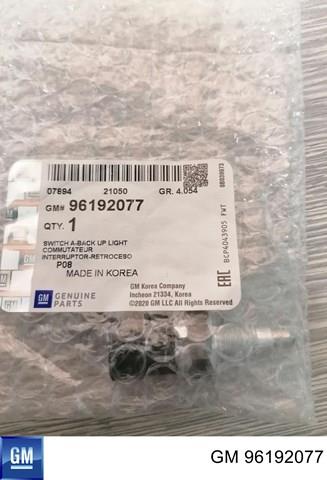 GM 96192077 Sensor de marcha atrás  en stock Terrassa