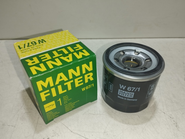 W671 MANN Filtro de aceite comprar Alcalá
