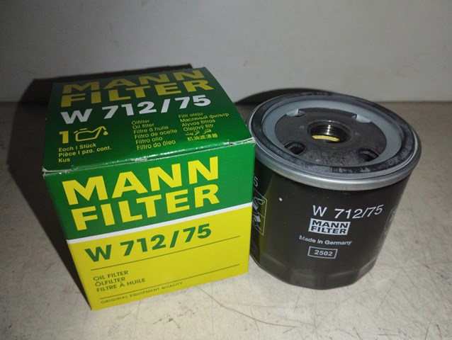 MANN W71275 Filtro de aceite  disponible Lugo