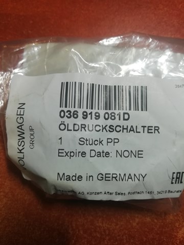 036919081D VAG Sensor de presión de aceite  en stock Córdoba