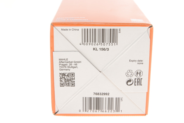 KL1563 MAHLE Filtro de combustible comprar Bilbao