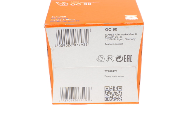 OC90 Filtro de aceite  disponible Málaga