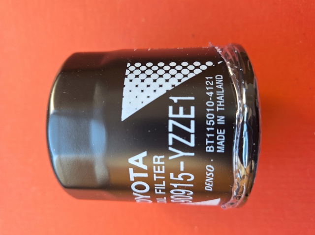 TOYOTA 90915YZZE1 Filtro de aceite  en stock Terrassa