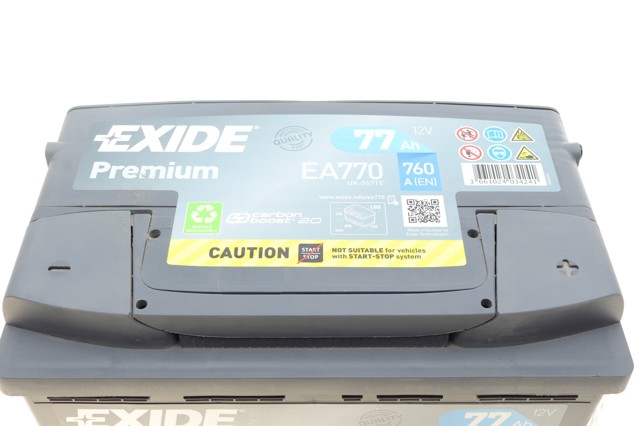 EA770 EXIDE Batería de arranque  disponible Vigo