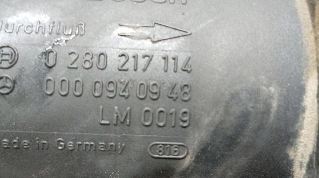 MERCEDES 0000940948 Sensor de flujo de masa de aire  comprar en Ponferrada