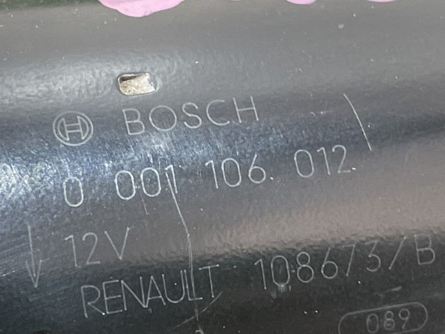 0001106012 RENAULT Motor de arranque  disponible Vigo