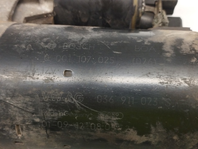VAG 0001107025 Motor de arranque  disponible Lugo