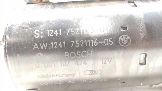 BMW 0001107424 Motor de arranque comprar Pamplona