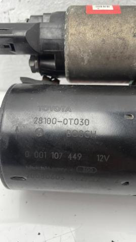 0001107449 TOYOTA Motor de arranque comprar Alcalá