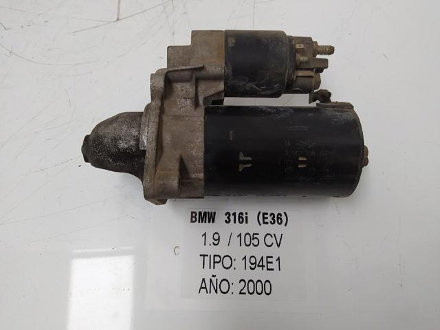 Motor de arranque BMW 3 E46