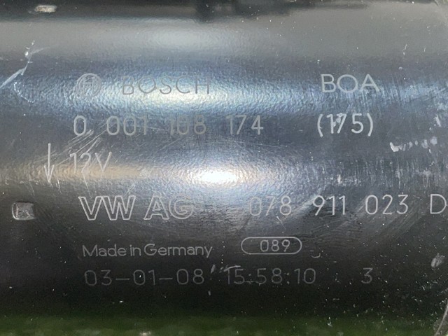 0001108174 Motor de arranque  comprar en Zaragoza