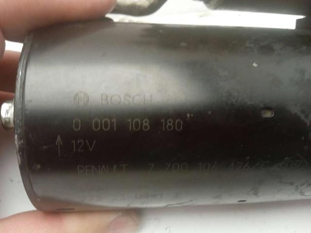 RENAULT 0001108180 Motor de arranque comprar Barcelona