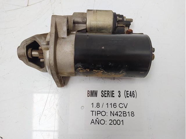 Motor arranque para bmw 3 (e36) (1990-1998) 318 i g/184e1 0001108196